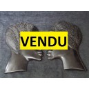 Couple Profiles African ebony faces