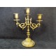 Old candlestick 3 branch bronze