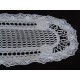 Mantelpiece or table path old crocheted