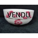 Bowl art deco decor earthenware Hungary