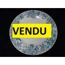 Earthenware dinner plate ironstone model Jouvence