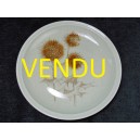 Assiette en gr&egrave;s vintage