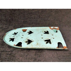 plate rests iron enameled sheet metal