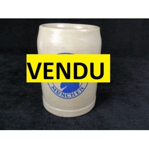 Beer mug stoneware marked Thomasbraeu M&uuml;nchen
