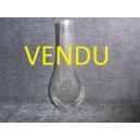 Glass oil lamp old