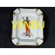 Cup ashtray Limoges porcelain