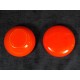 boite en opaline rouge