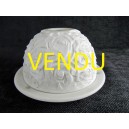 Photophore en biscuit BERNARDAUD