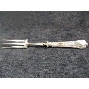 Serving fork handle silver stuffed