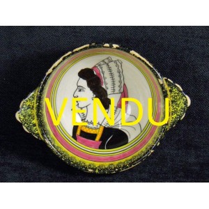 Bowl old ear Henriot Quimper