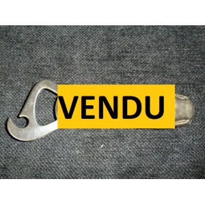 Silver metal opener top dog