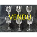 Verres cristal d'arques modèle St Germain N°3
