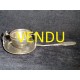 Tea strainer silver metal 