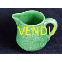 Pitcher slip Digoin Sarreguemines 