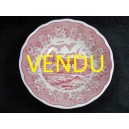 Italian earthenware bowl decorated swiss landscape 